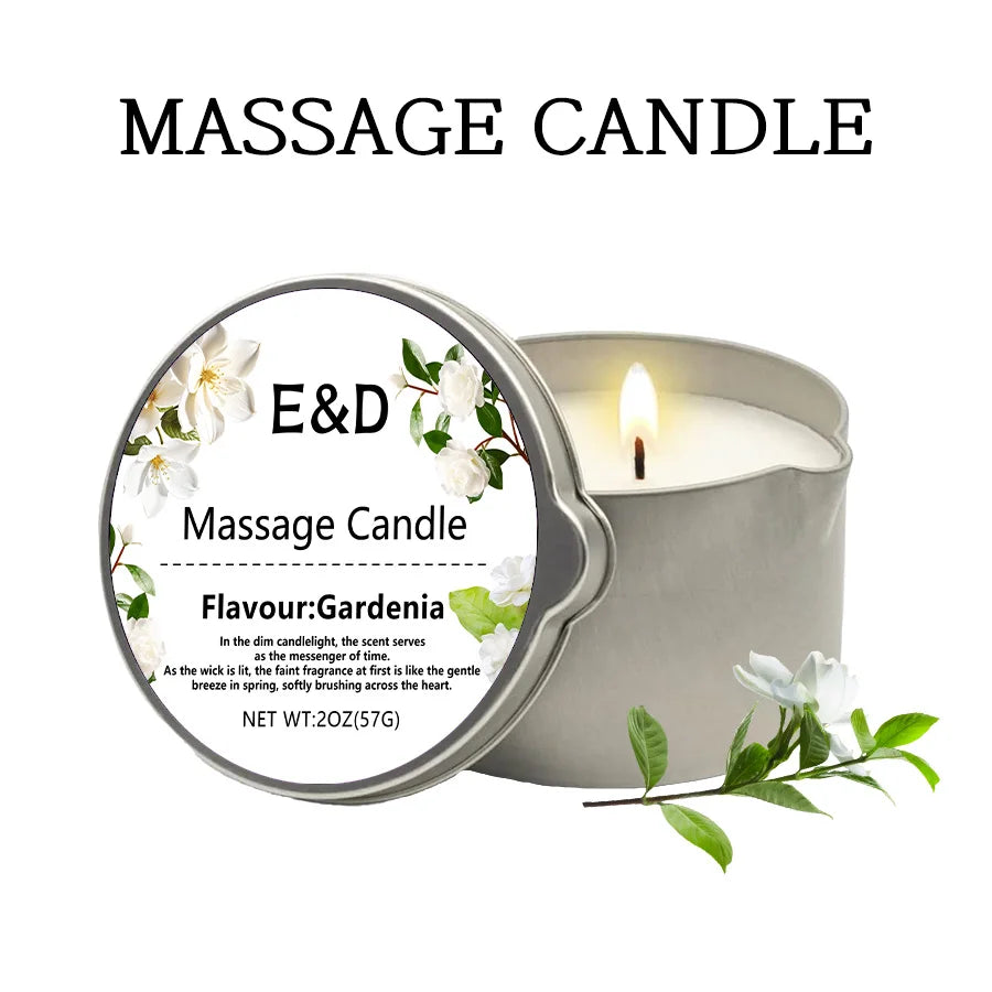Scented Massage Oil Candle