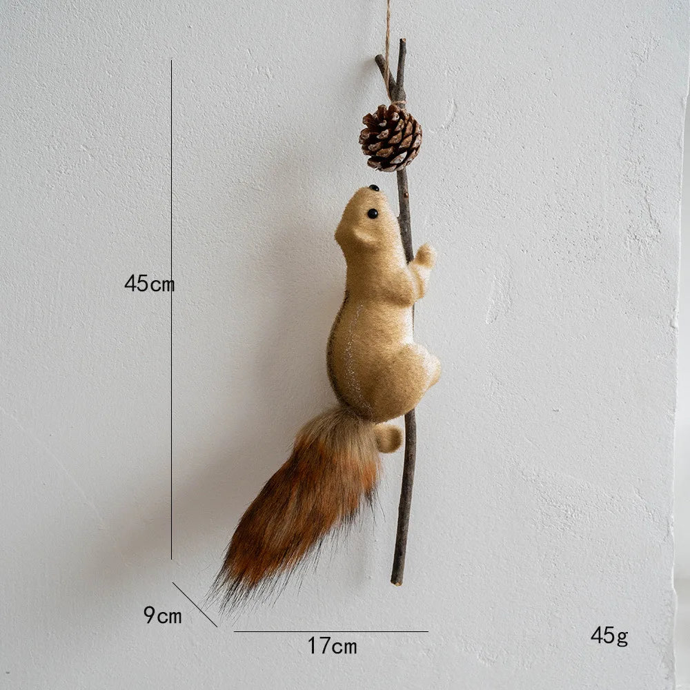 Christmas Squirrel Tree Ornament