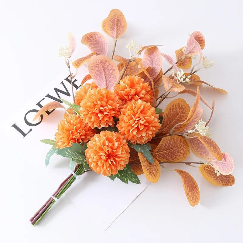 45cm Eucalyptus Floral Bouquet