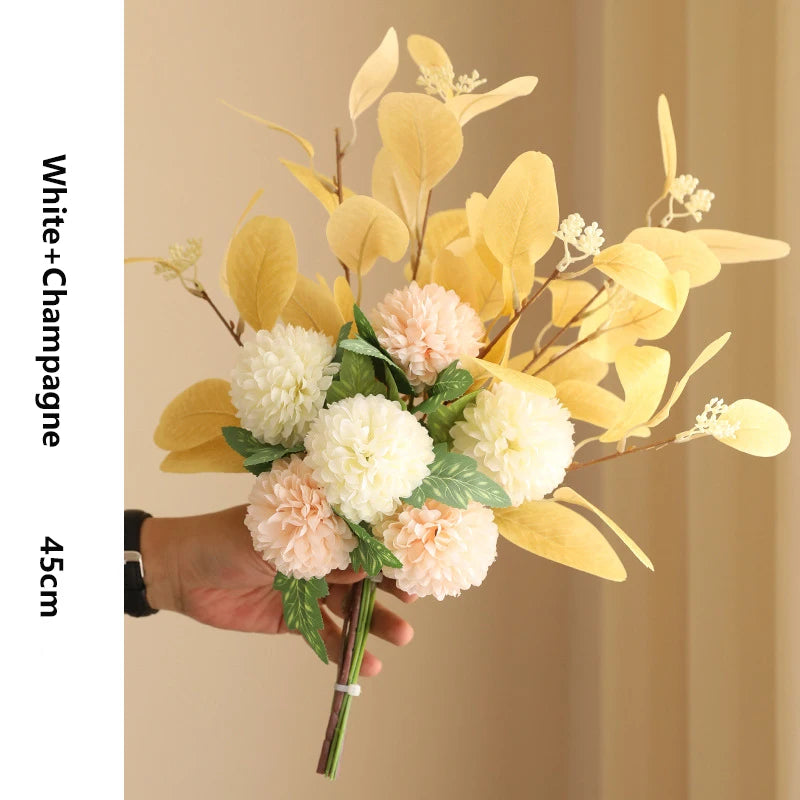 45cm Eucalyptus Floral Bouquet