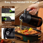 2-In-1 Glass Oil Sprayer Dispenser