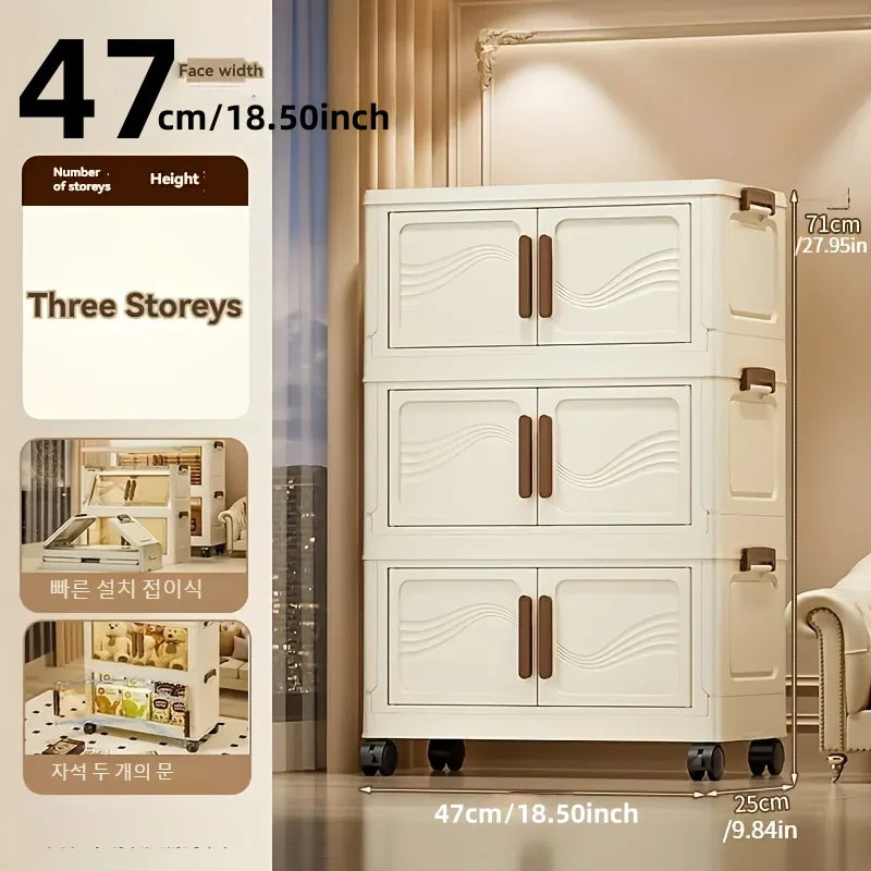Foldable Clear Door Storage Box