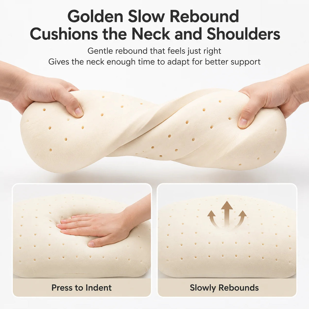 Memory Foam Travel Pillow