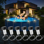 Solar Pool Fence Lights