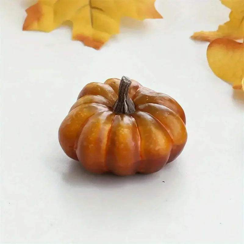 Artificial Harvest Pumpkin Decor