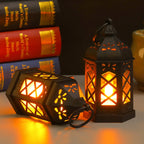 Retro Hexagonal LED Lamp