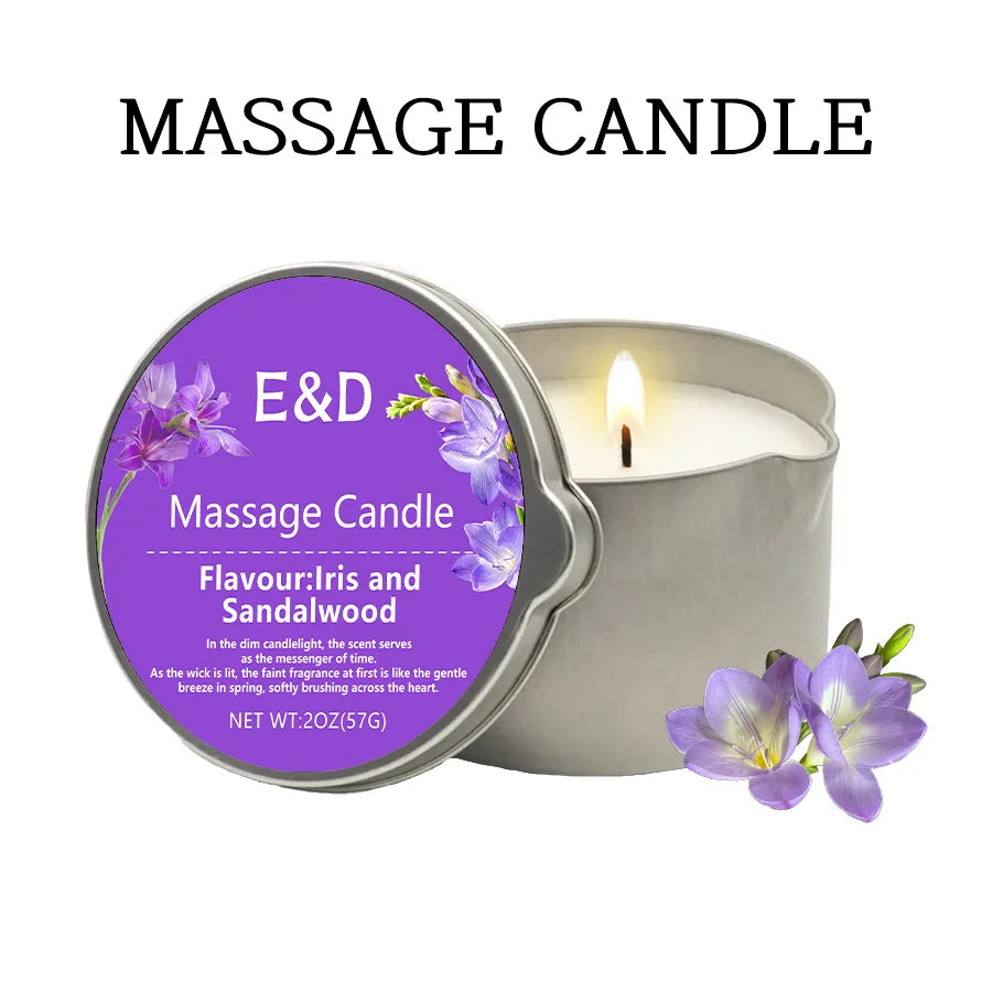 Scented Massage Oil Candle