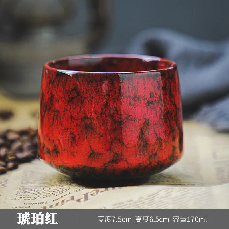Reactive Glaze Ceramic Coffee Mug