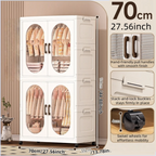 Foldable Double Door Wardrobe