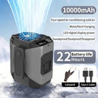 10000mAh Wearable Cooling Fan