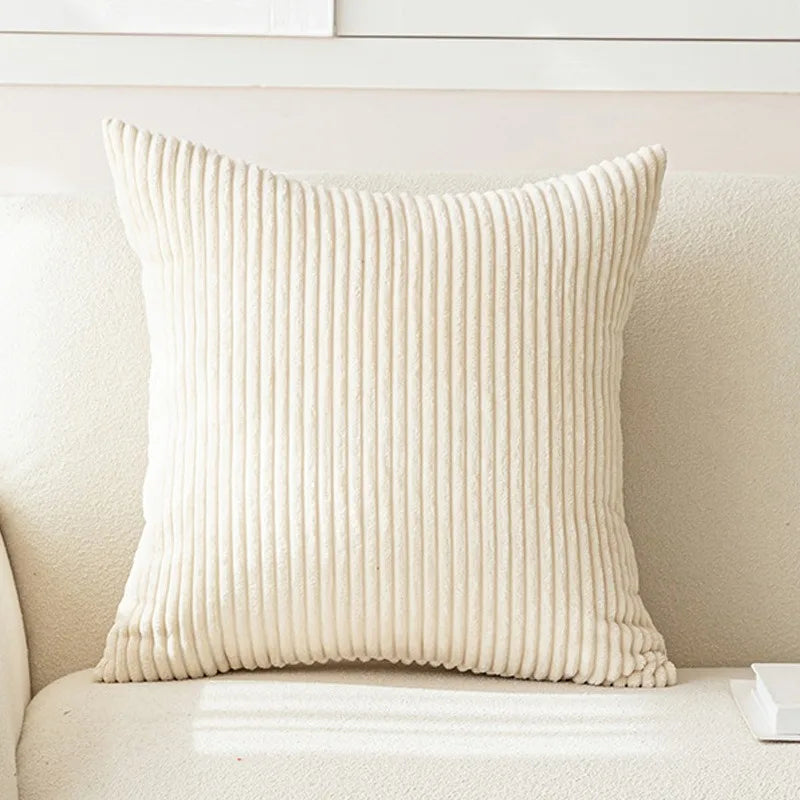 Corduroy Stripe Cushion Cover