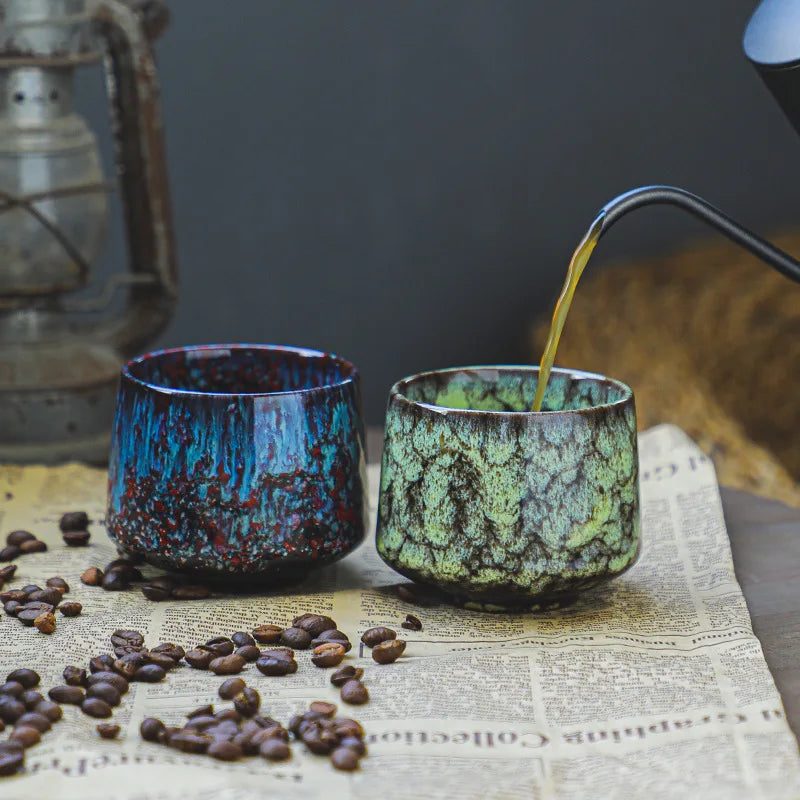 Reactive Glaze Ceramic Coffee Mug