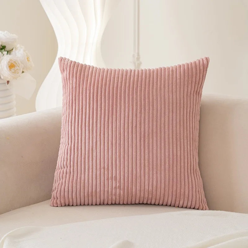 Corduroy Stripe Cushion Cover