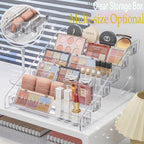 Clear Acrylic Makeup & Jewellery Organizer
